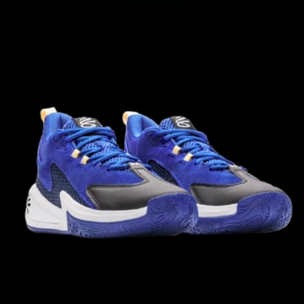 Under Armour Curry 3Z 25 SDE Kids Royal Blue White Black Yellow